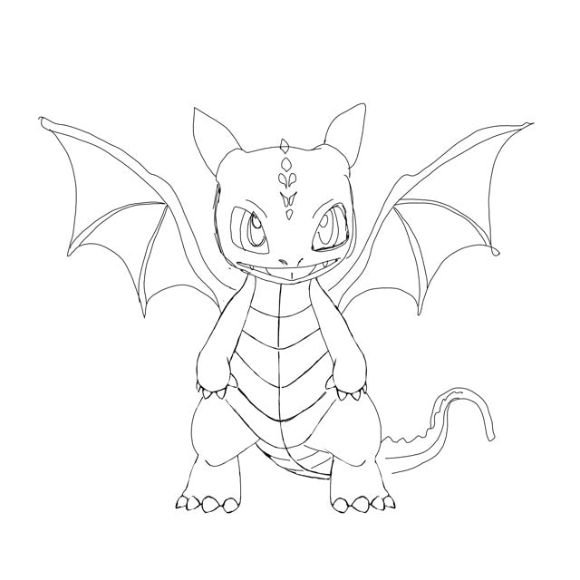 bindablu little dragon copyrighted