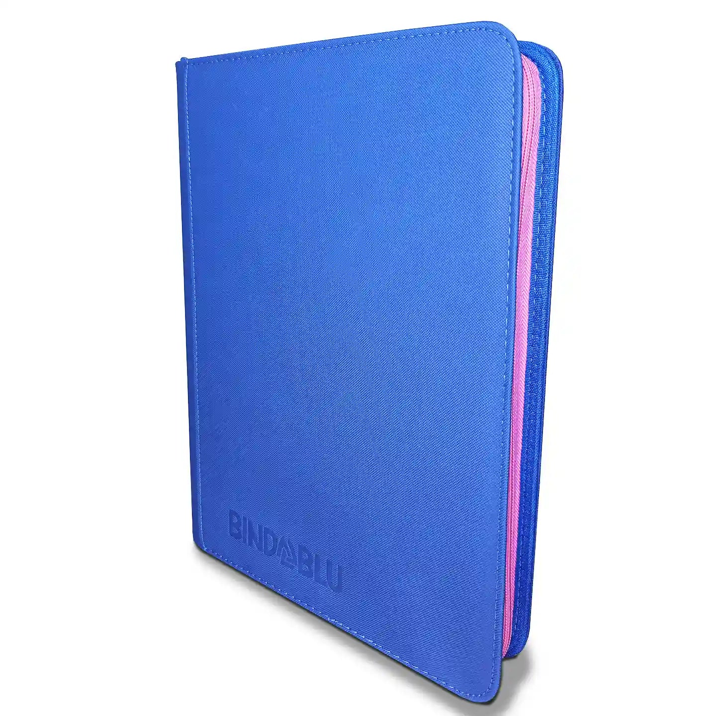 Bmax - 9-Pocket Card Binder - 360 Side Loading Pocket Zip Binder