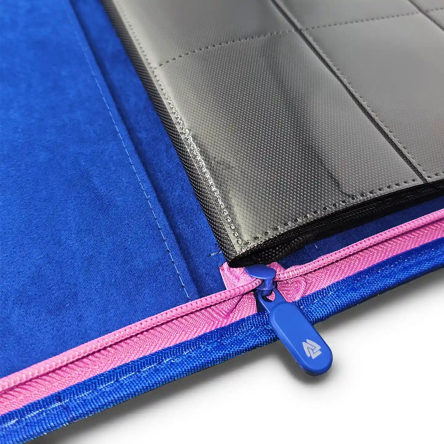 Bmax - 9-Pocket Card Binder - 360 Side Loading Pocket Zip Binder
