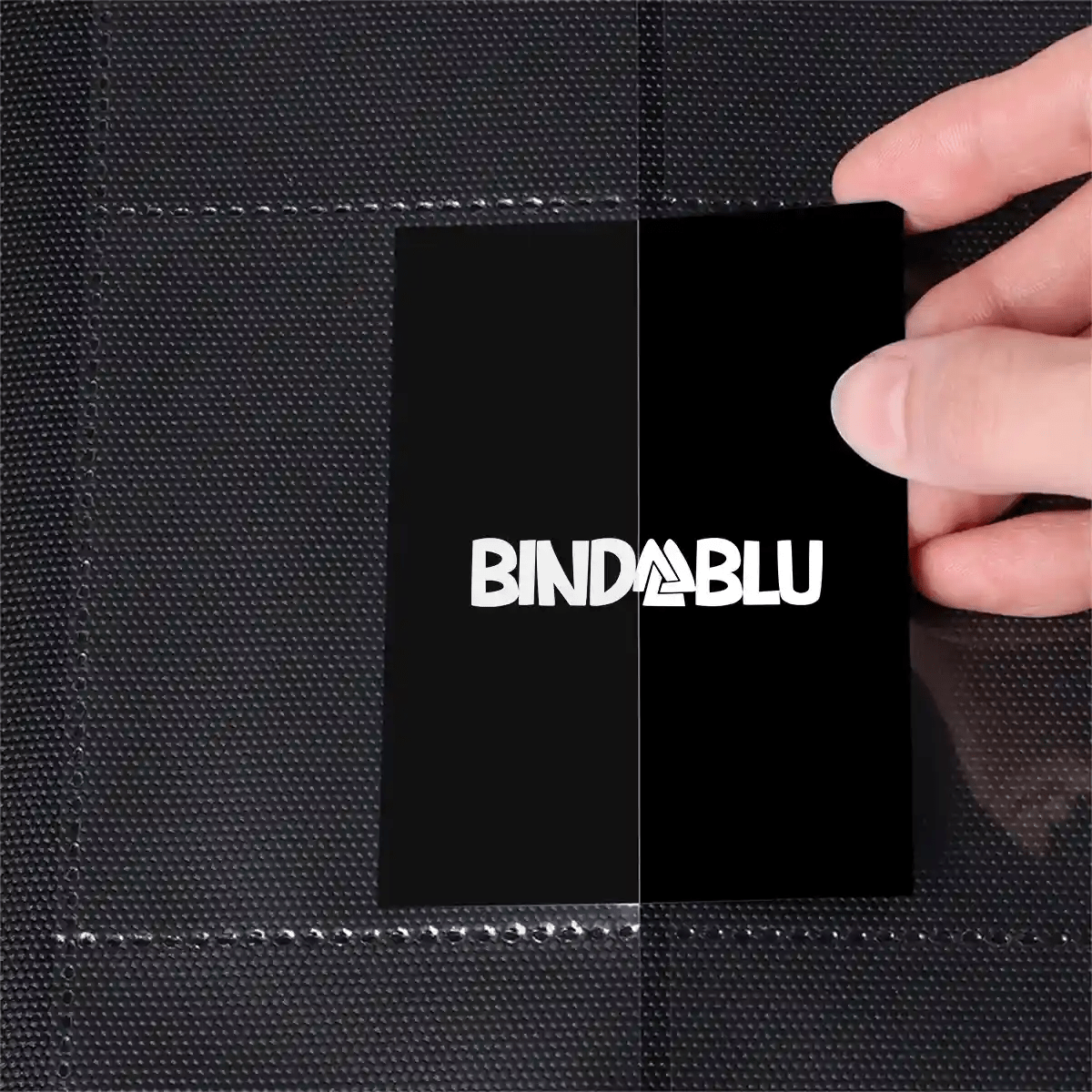 side loading binder with strap