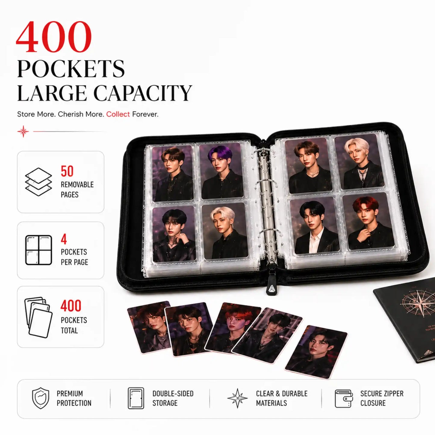 Stray Kids 400 Pockets Card Binder