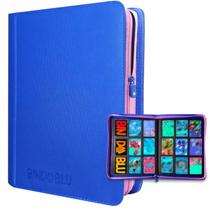 Bmax 9-Pocket Zip Card Binder - 360 Cards TCG Binder