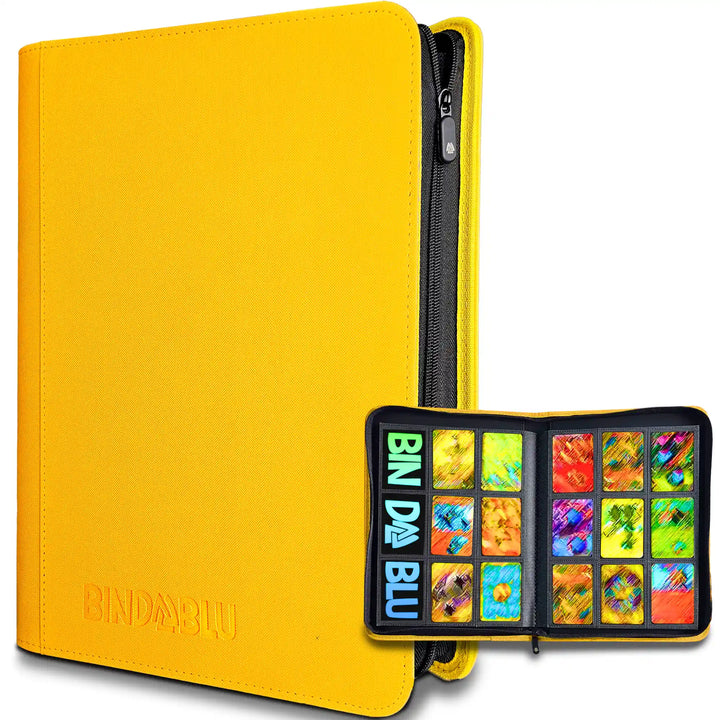 BmaxP - 9-Pocket Zip Card Binder - 360 Cards TCG Binder Bindablu BmaxP - 9-Pocket Zip Card Binder - 360 Cards TCG Binder Bindablu