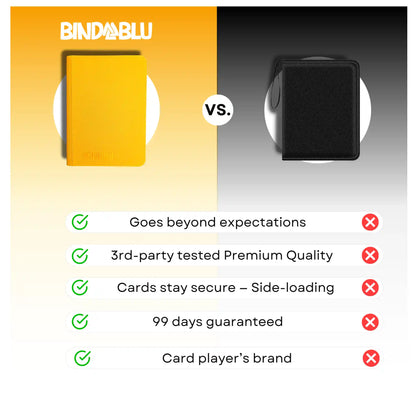 BmaxY - 9-Pocket Zip Card Binder - 360 Cards TCG Binder