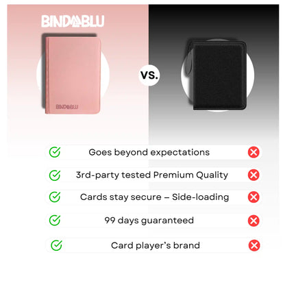 BmaxP - 9-Pocket Zip Card Binder - 360 Cards TCG Binder