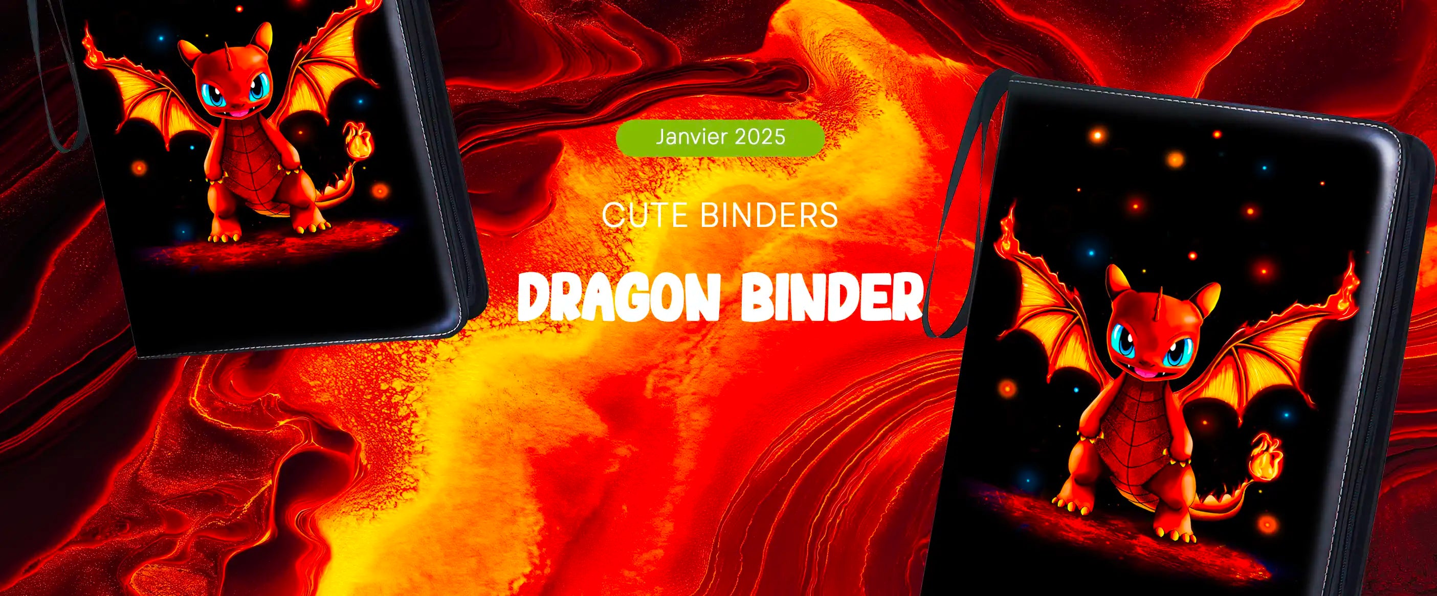 Little Dragon - TCG Card Binder 9-Pocket - 900 Pockets Bindablu Little Dragon - TCG Card Binder 9-Pocket - 900 Pockets Bindablu