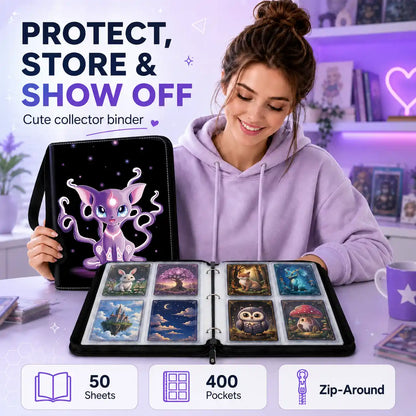 Nebucat 400 Pockets Card Binder