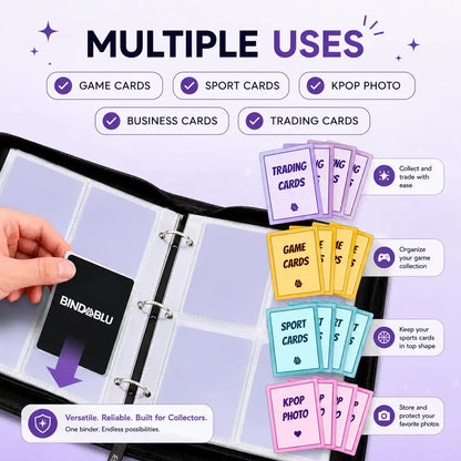 Nebucat 400 Pockets Card Binder