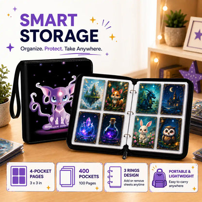 Nebucat 400 Pockets Card Binder