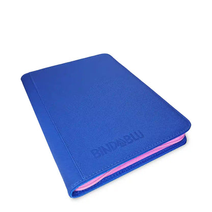 Bmax - 9-Pocket Card Binder - 360 Side Loading Pocket Zip Binder